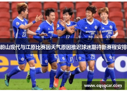 蔚山现代与江原比赛因天气原因推迟球迷期待新赛程安排